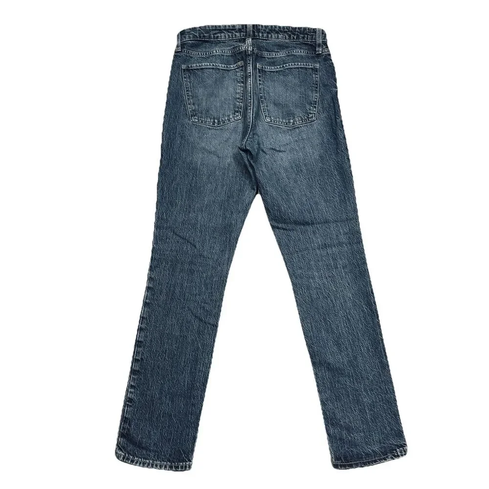 Gap Slim Boyfriend Jeans 0/25 (28x27.5) Blue Denim High Waisted Womens